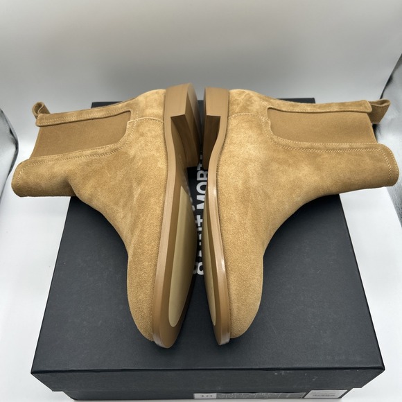 NEW Saint Morta Nomad Chelsea Boot,Tan Suede Leather,Leather Sole,Men's SZ:10M - Picture 6 of 15